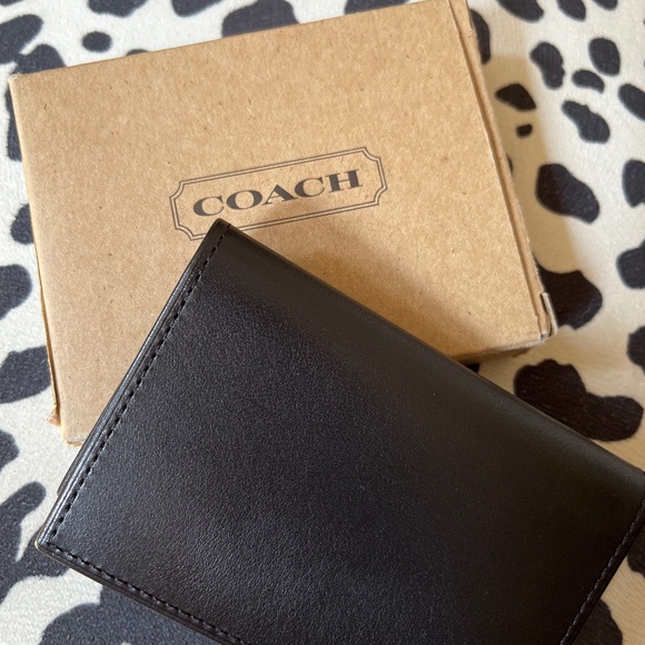 Coach Leather Card Case (Vintage) - Picture 1 of 4